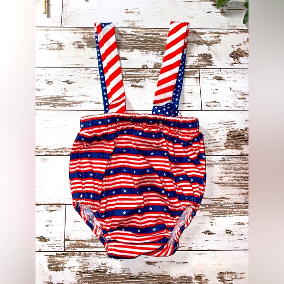 🇺🇸 Fourth of July Romper - Picture 1 of 5